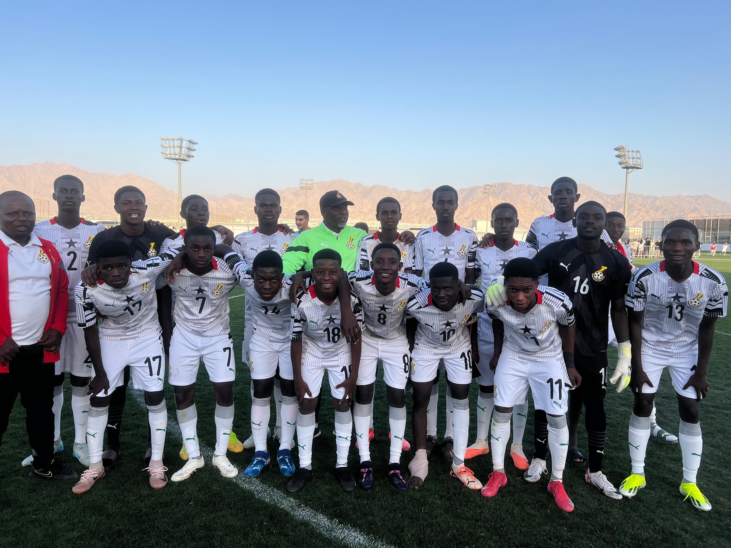 Young footballers at Panthers Academy